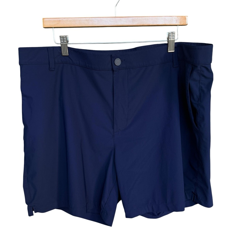 Rhone Shorts Mens 40 Blue 6" Inseam Golf Athletic Stretch Performance Quick Dry